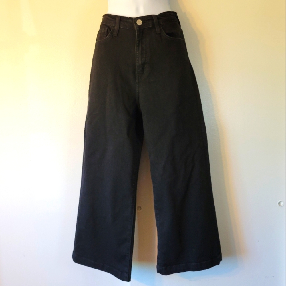 Flying Monkey wide leg blk jeans